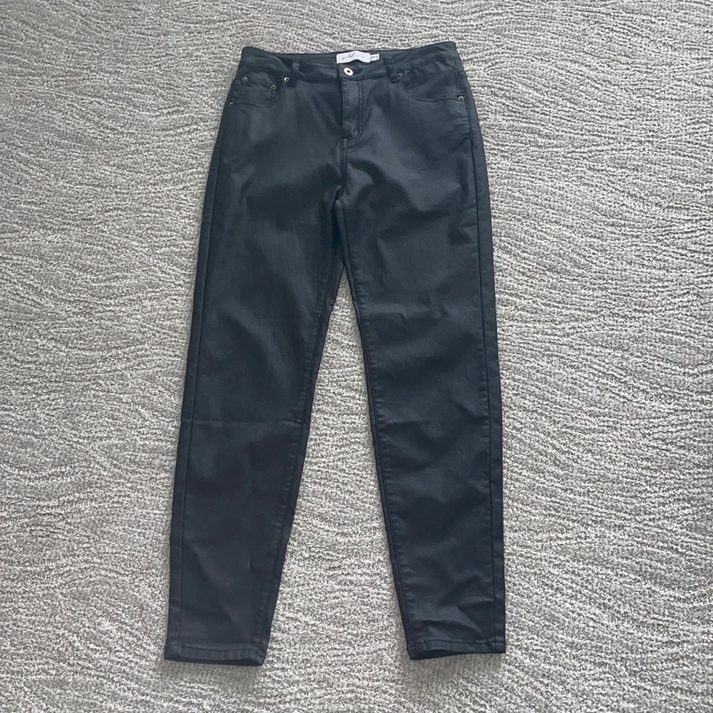 Petal and Pup black leather pants